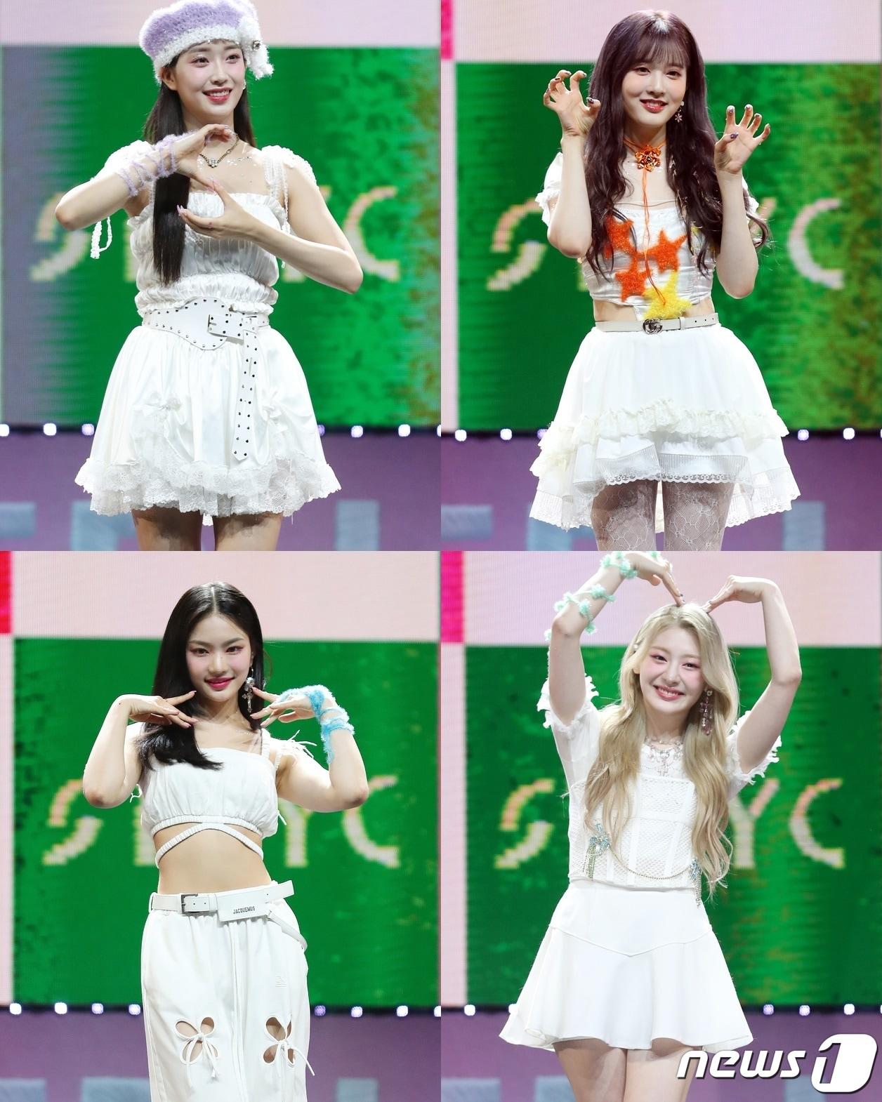 본문 이미지 - &#40;왼쪽 위부터 시계방향으로&#41; 수민, 시은, 세은, 아이사 ⓒ 뉴스1