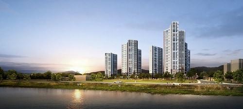 본문 이미지 - '더 트루엘 포항' 석경 투시도. (일성건설 제공) ⓒ 뉴스1