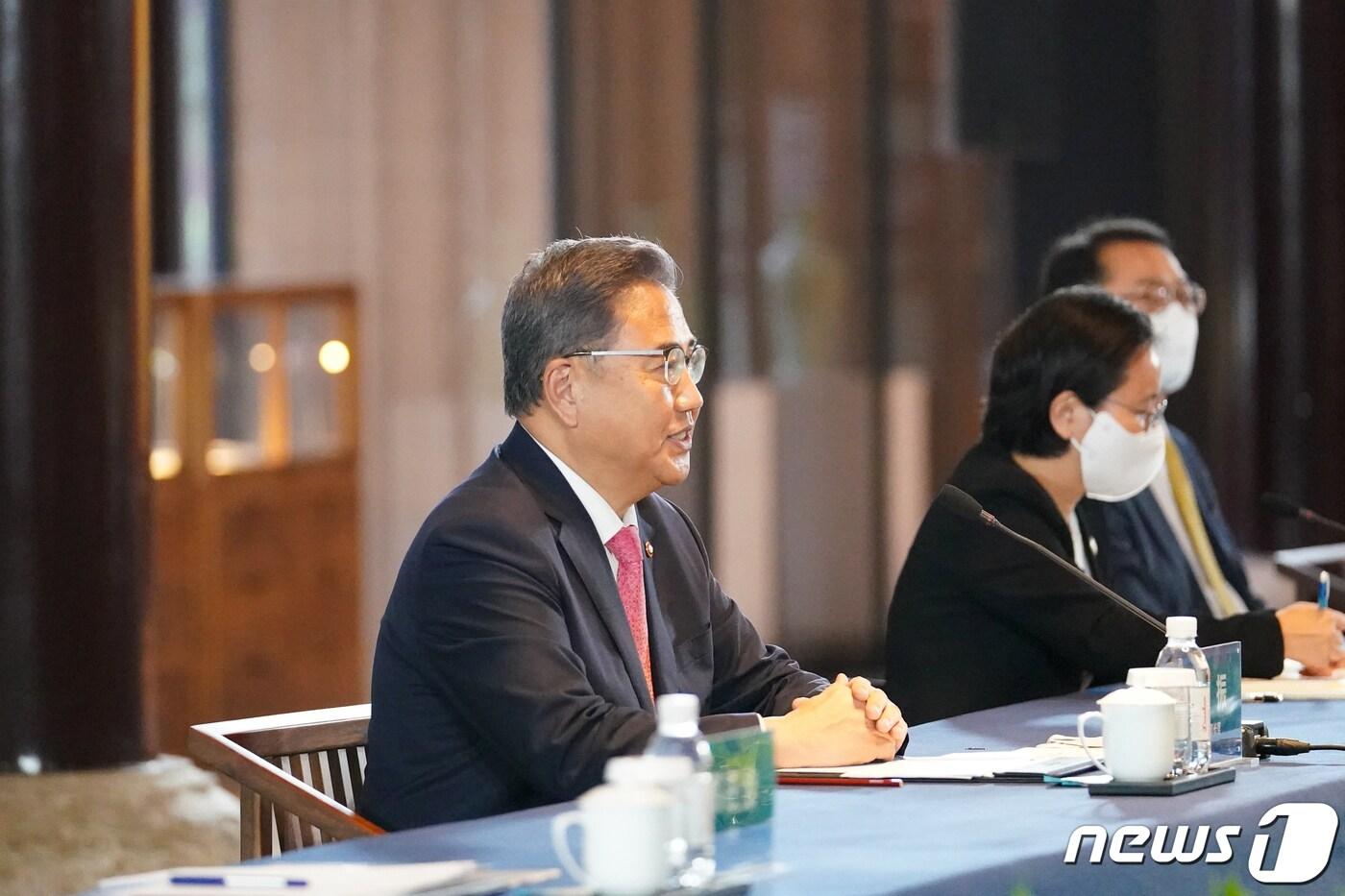 본문 이미지 - 박진 외교부 장관. (외교부 제공) 2022.8.9/뉴스1 ⓒ News1 임세영 기자