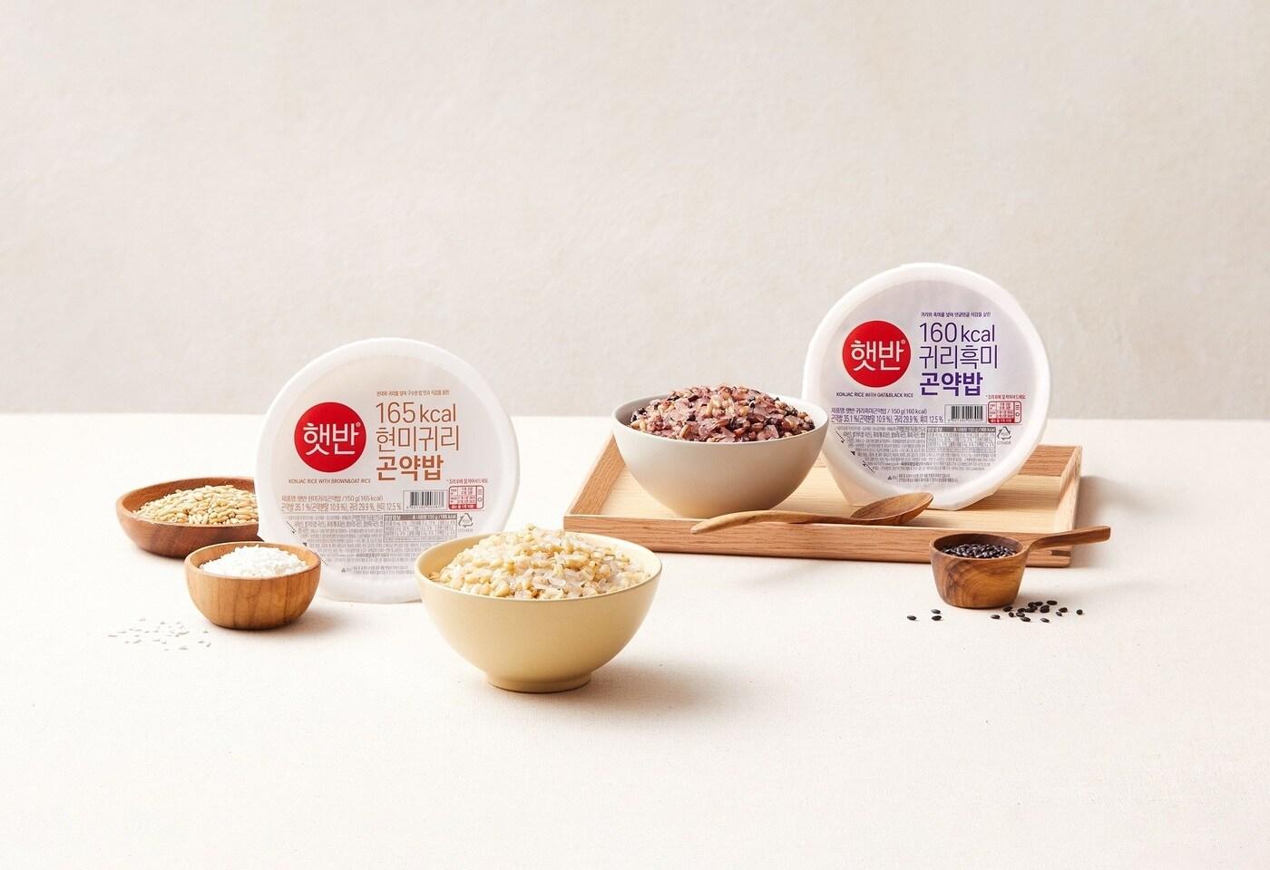 '햇반 곤약밥'.(CJ제일제당 제공) 