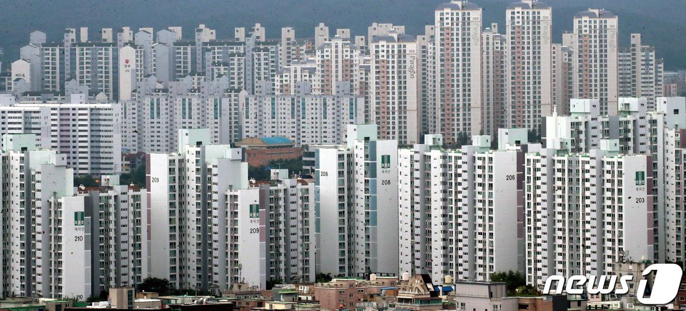 본문 이미지 - 대전지역 아파트 모습. 2022.9.1 ⓒ 뉴스1 김기태 기자