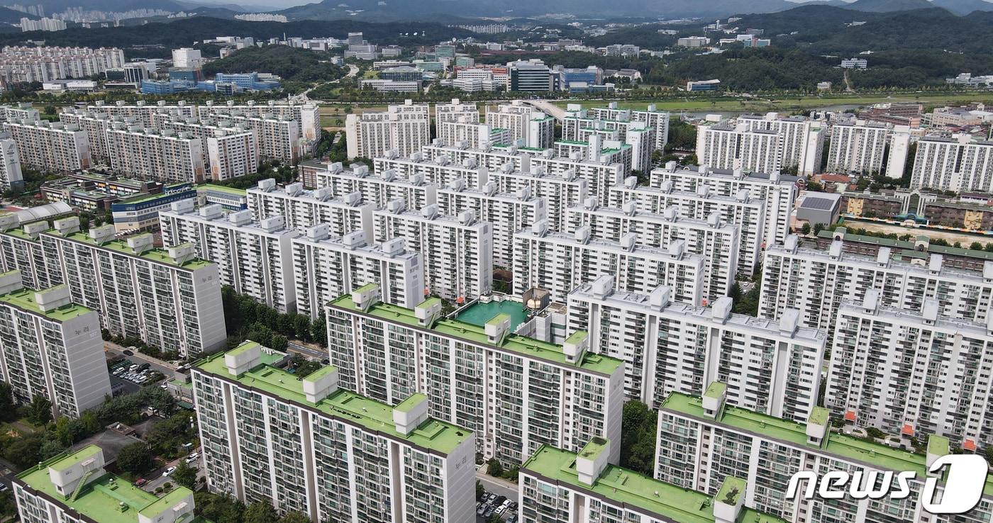 본문 이미지 - 대전지역 아파트 모습. 2022.9.1 ⓒ 뉴스1 김기태 기자