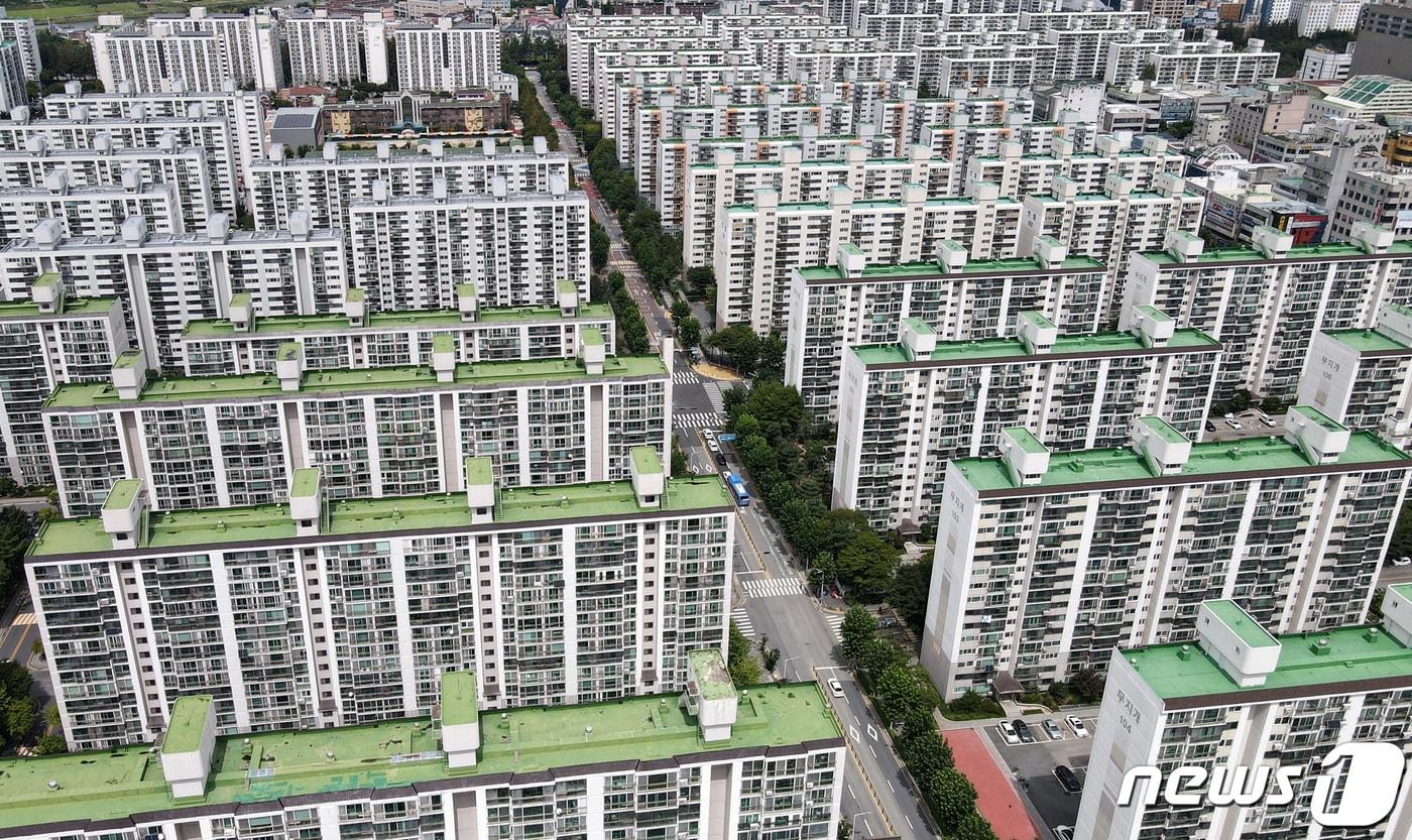 본문 이미지 - 대전지역 아파트 모습. 2022.9.1 ⓒ 뉴스1 김기태 기자