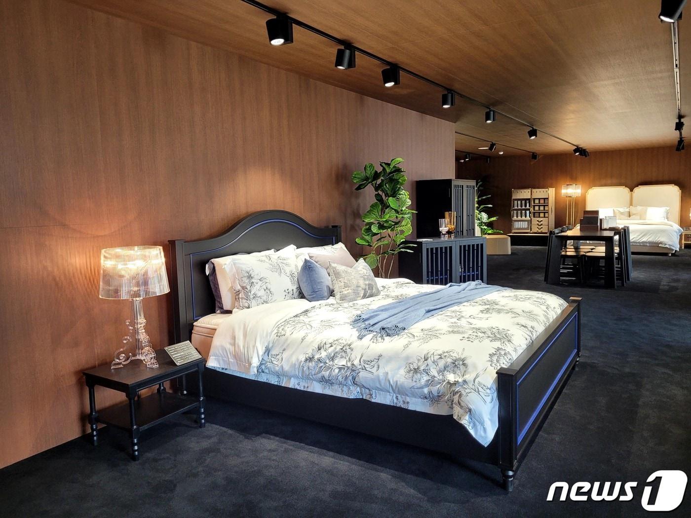 본문 이미지 - 시몬스갤러리 논현점 '뷰티레스트 블랙존' ⓒ 뉴스1 김예원 기자 