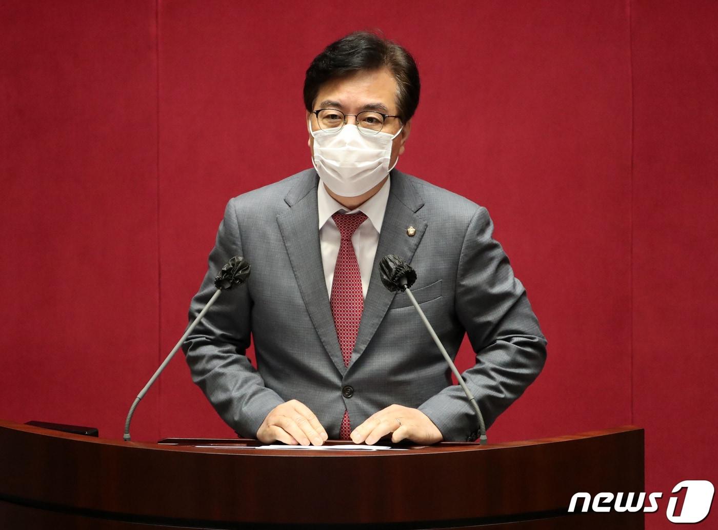 본문 이미지 - 송언석 국민의힘 의원. (공동취재) 2022.9.1/뉴스1 ⓒ News1 유승관 기자