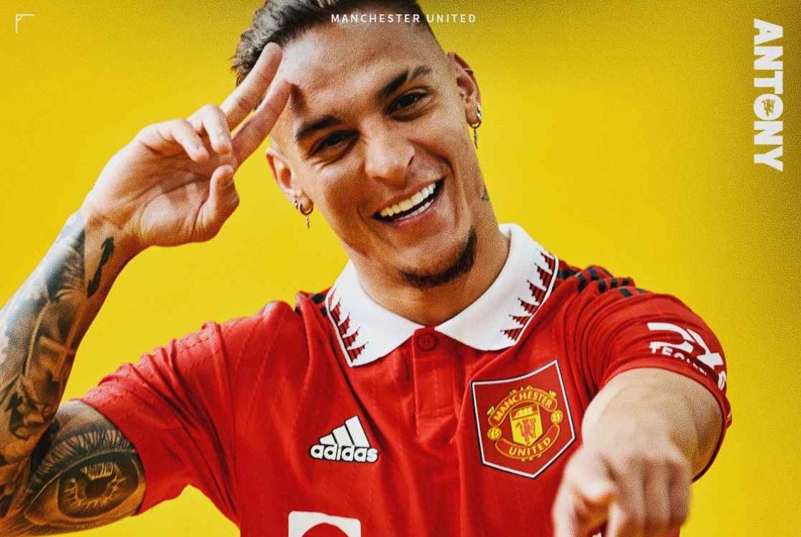 본문 이미지 - 맨체스터 유나이티드가 안토니를 영입했다.(맨체스터 유나이티드 홈페이지 캡처)