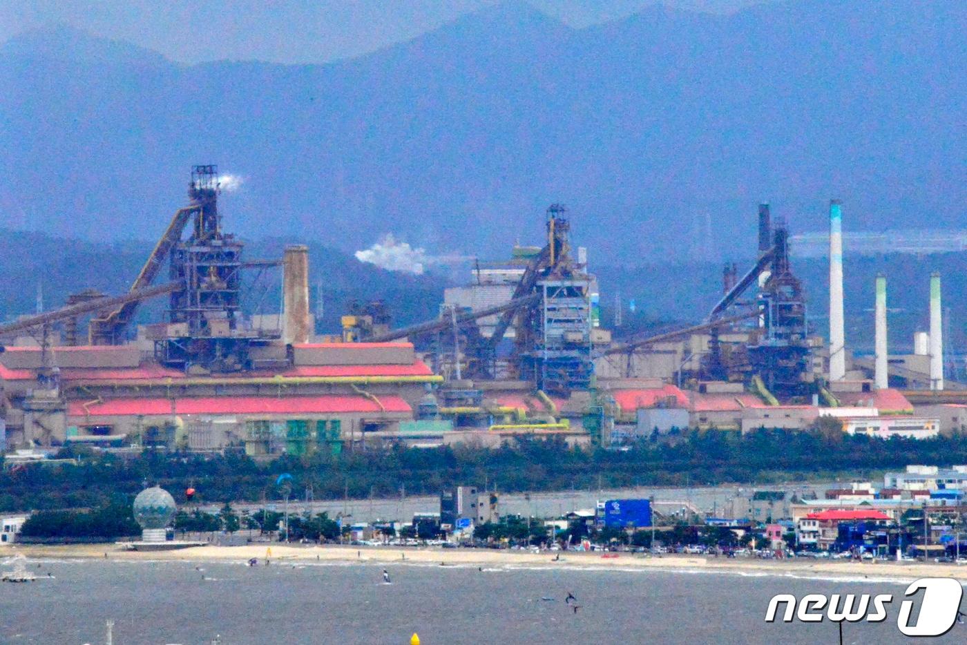 본문 이미지 - 포스코 포항제철소. 2022.9.10/뉴스1 ⓒ News1 최창호 기자