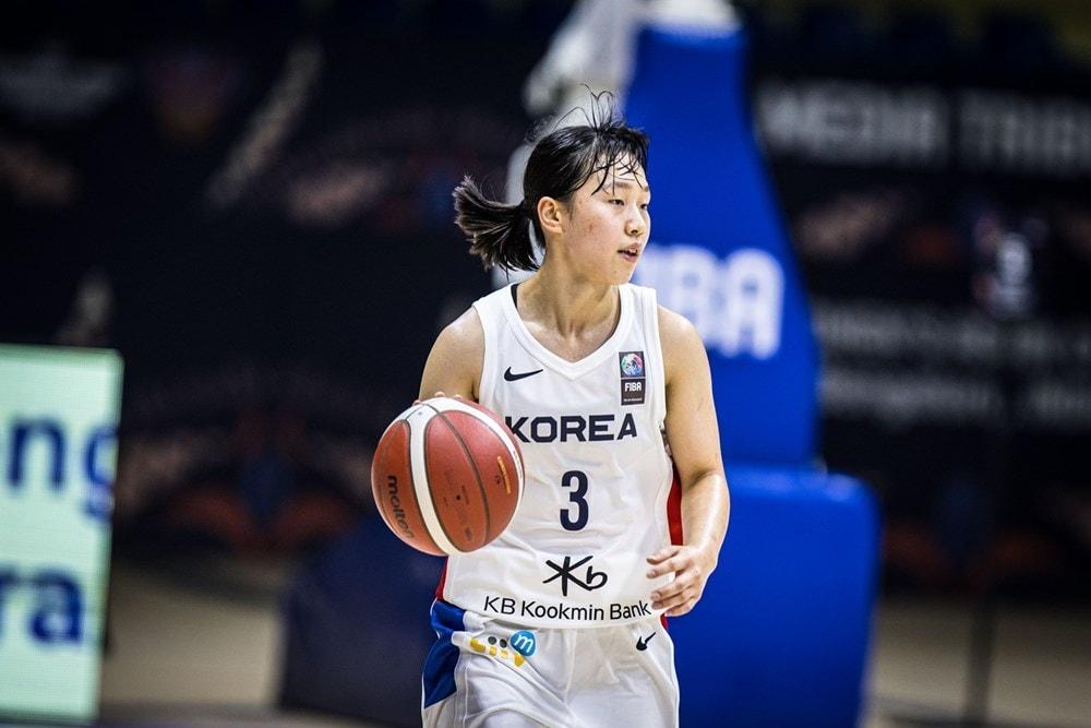 본문 이미지 - U-18 여자 농구 대표팀 김민아(수원여고). (국제농구연맹 제공)