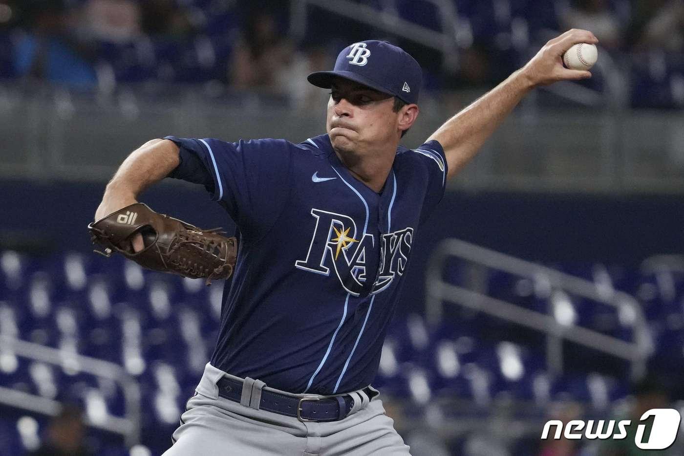 탬파베이 레일리. ⓒ AFP=뉴스1