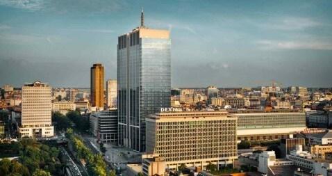 본문 이미지 - 벨기에 브뤼셀  Finance Tower Complex 전경.(제이알글로벌리츠 IR자료)ⓒ 뉴스1