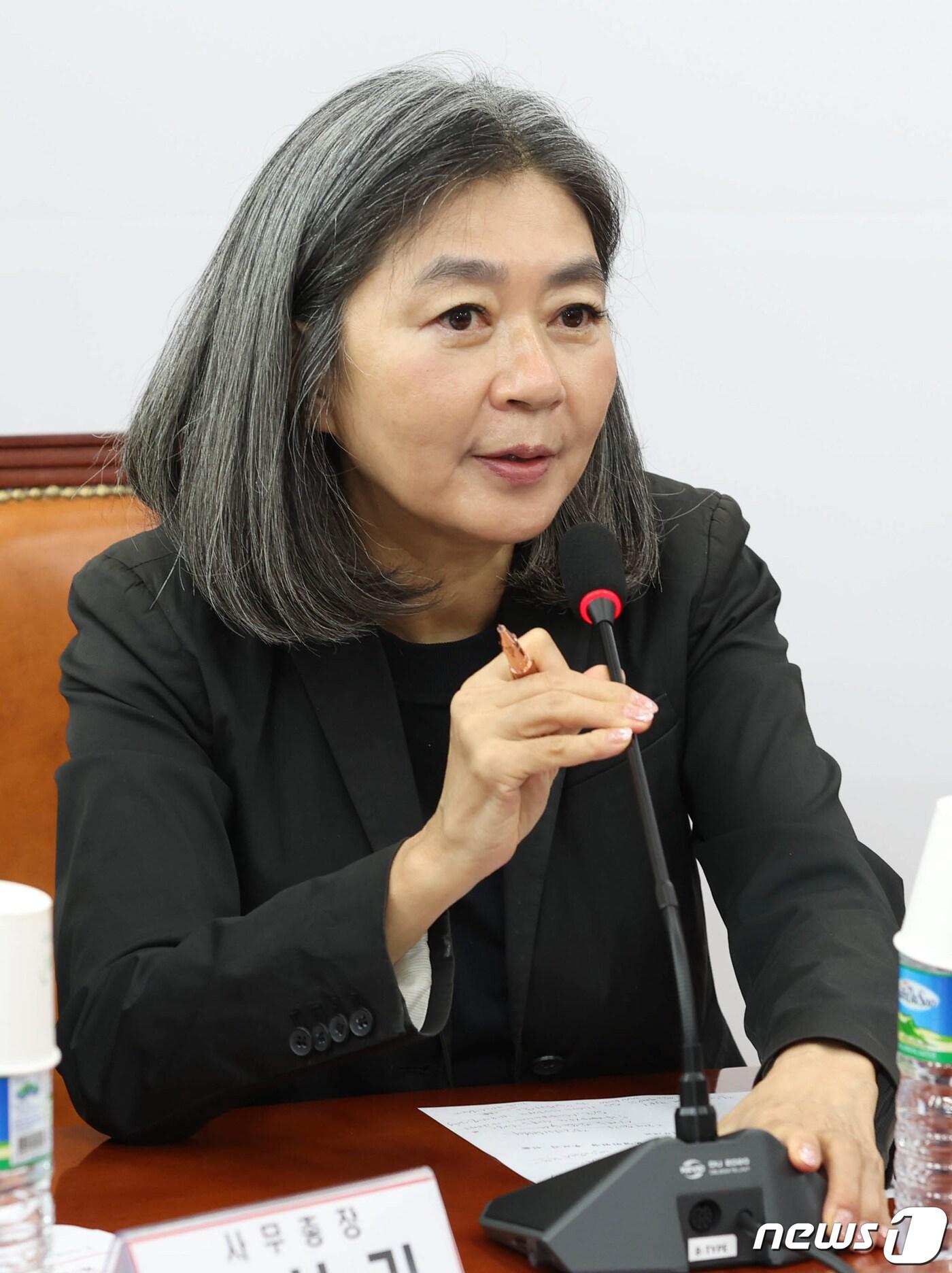 본문 이미지 - 김행 국민의힘 비상대책위원. ⓒ News1 유승관 기자