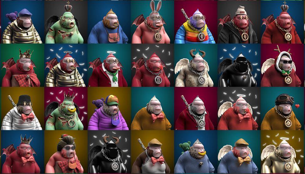 본문 이미지 - 메타콩즈 NFT 모습 (메타콩즈 홈페이지 갈무리) /뉴스1