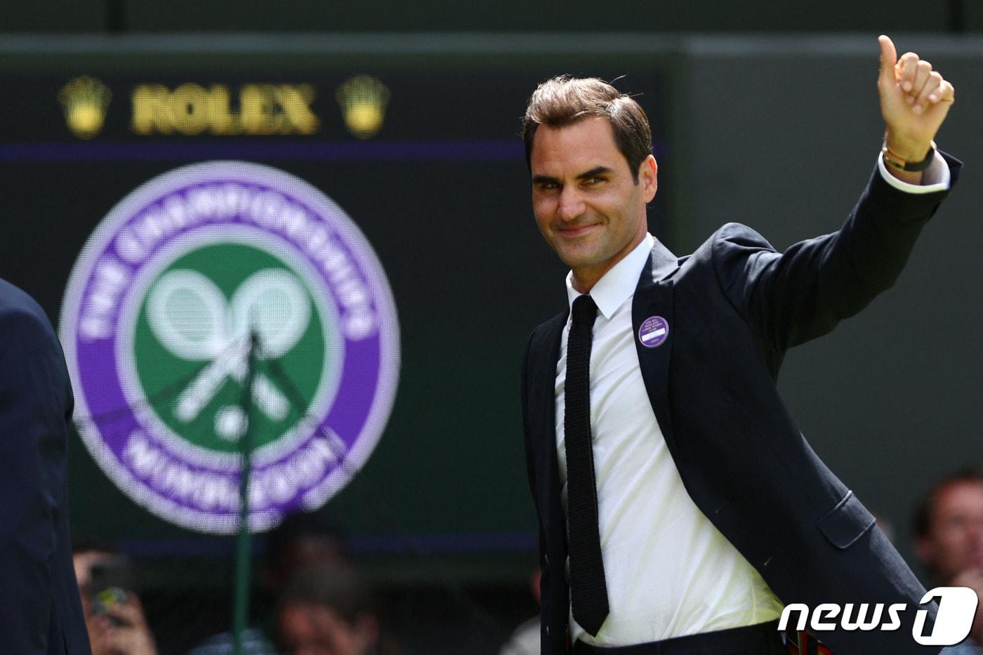 로저 페더러가 테니스 명예의 전당 후보에 올랐다.  ⓒ AFP=뉴스1