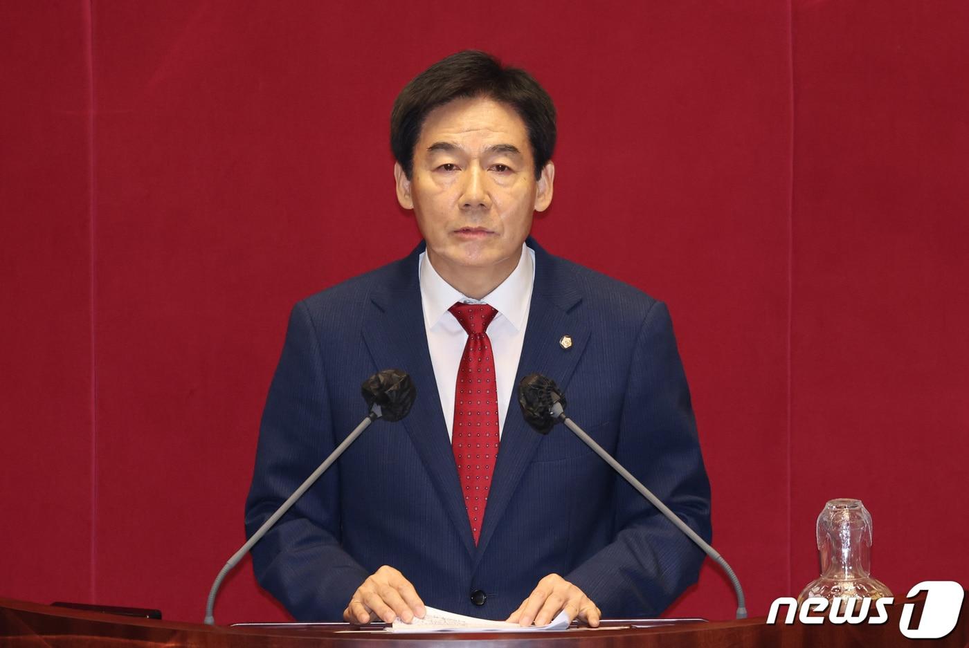 이용호 국민의힘 의원. (공동취재) 2022.9.19/뉴스1 ⓒ News1 허경 기자