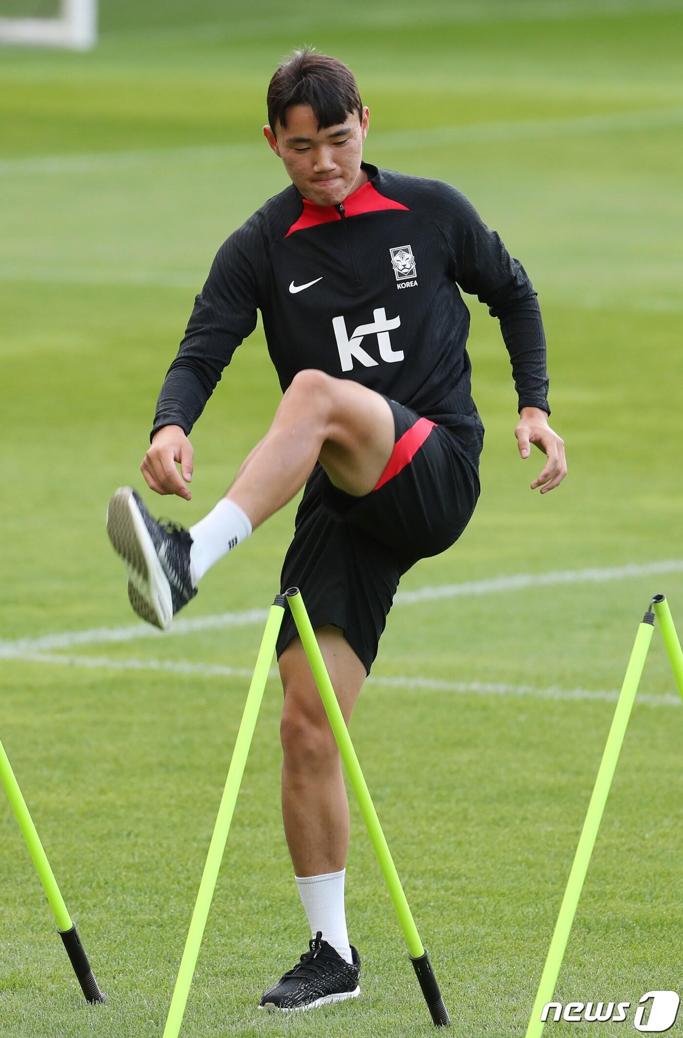 본문 이미지 - 대한민국 축구대표팀 양현준/뉴스1 ⓒ News1 이광호 기자