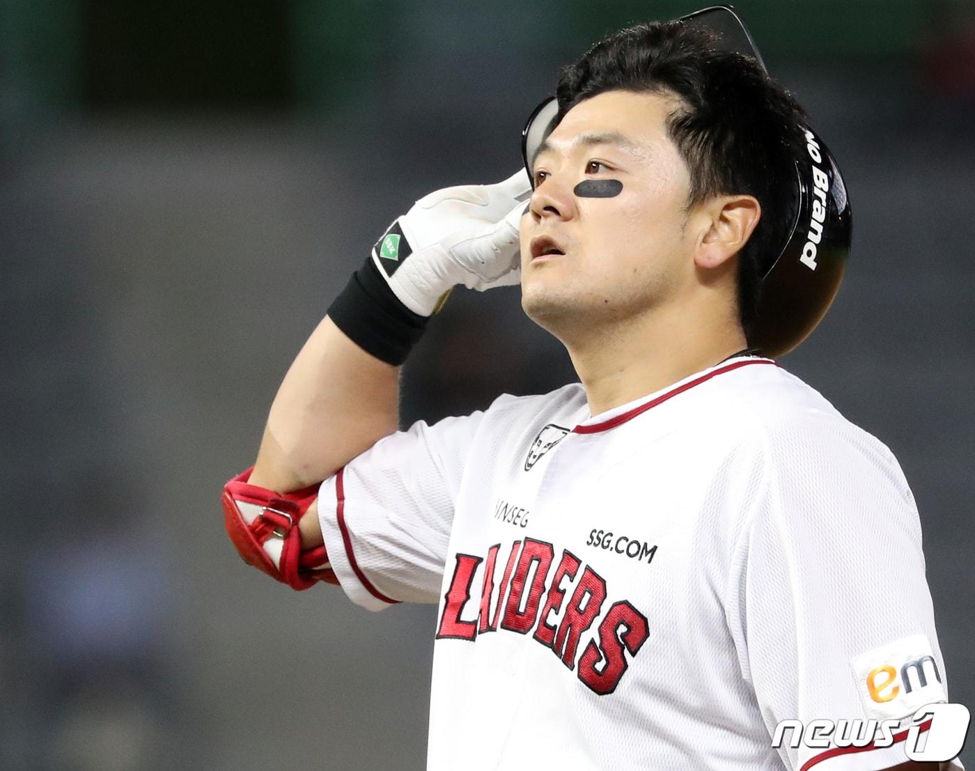본문 이미지 - SSG 랜더스 최주환. 2022.9.20/뉴스1 ⓒ News1