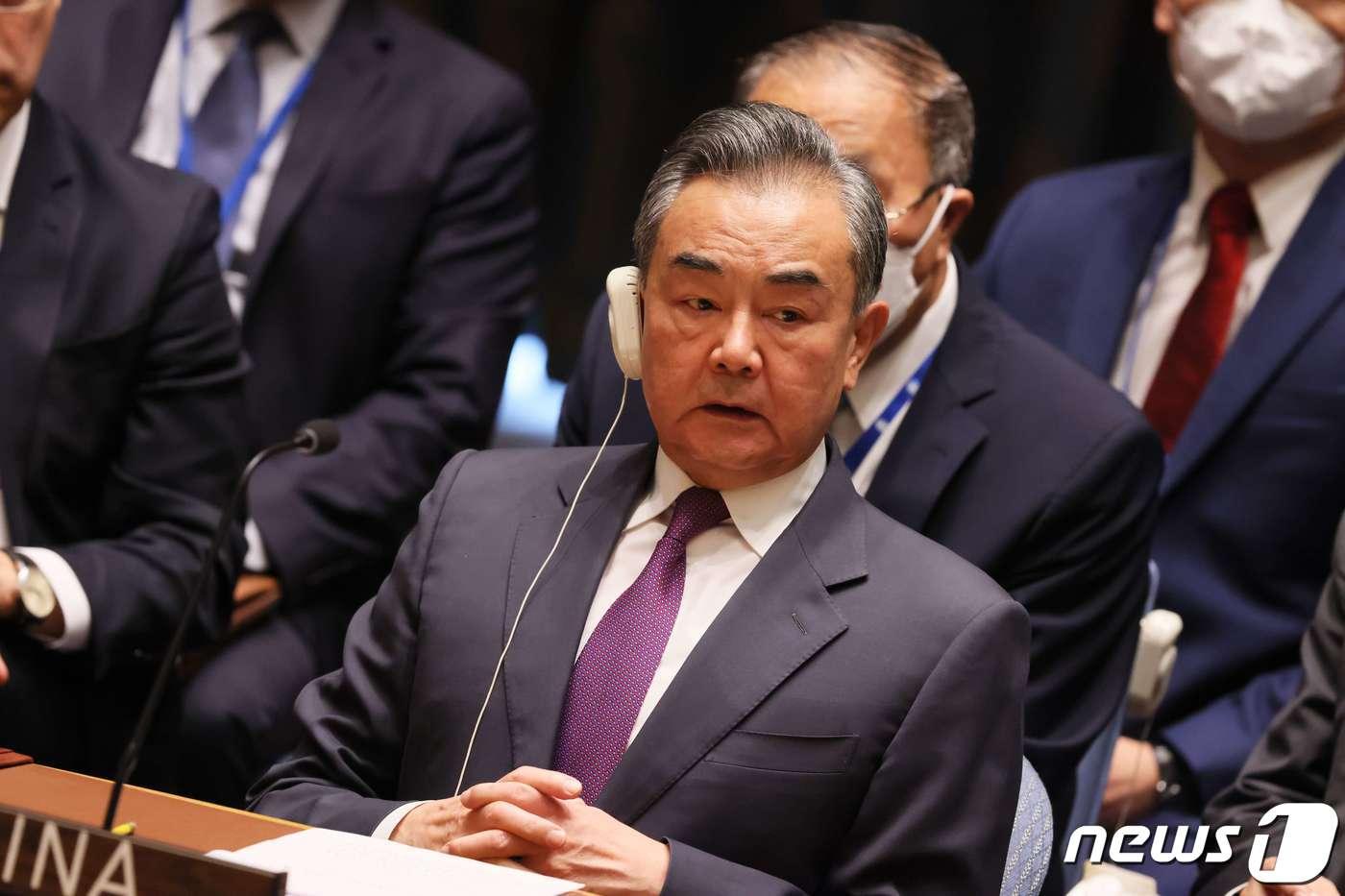 본문 이미지 - 왕이 중국 외교부장. ⓒ AFP=뉴스1