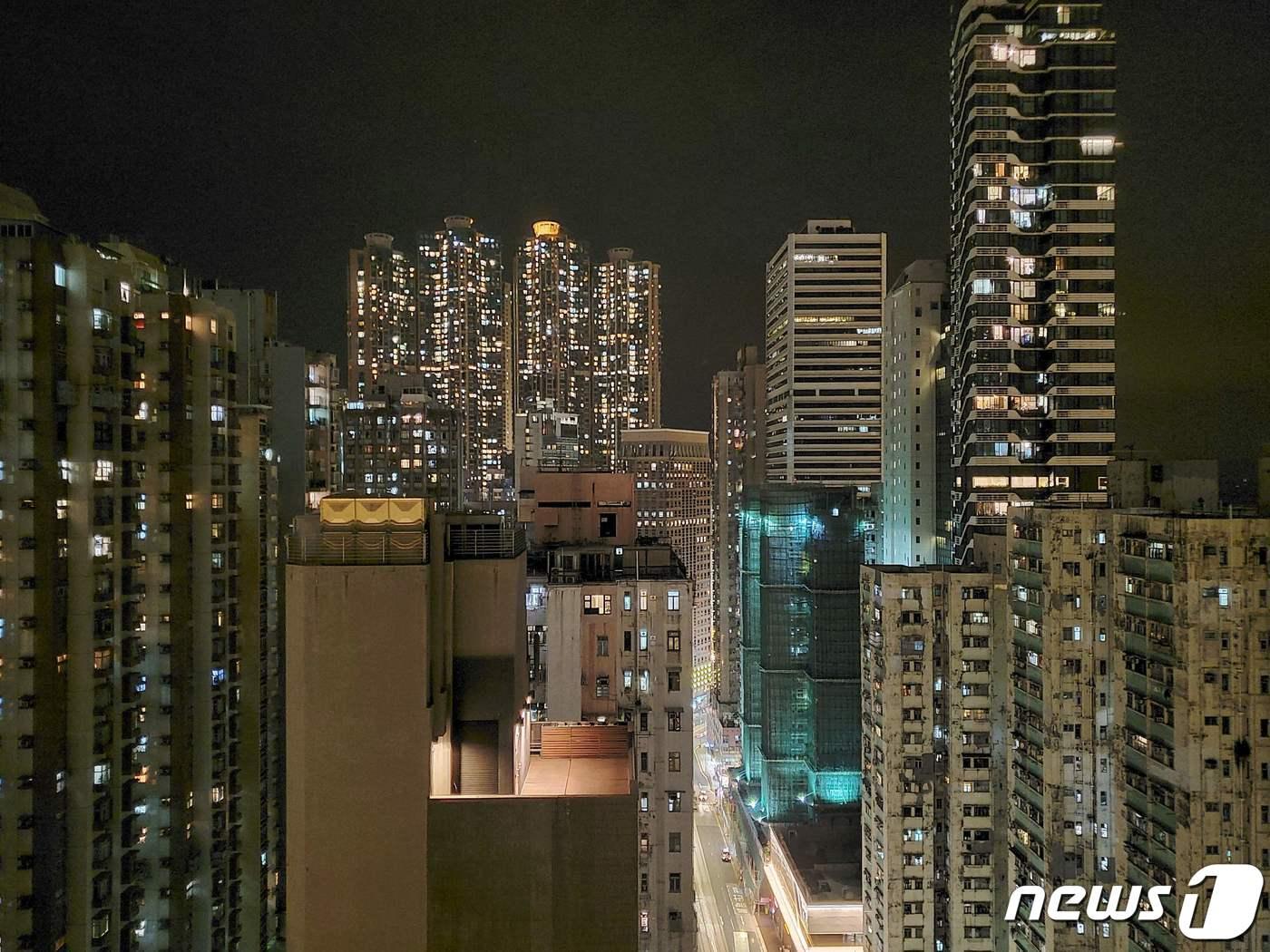 본문 이미지 - 홍콩 야경 <자료사진> ⓒ AFP=뉴스1