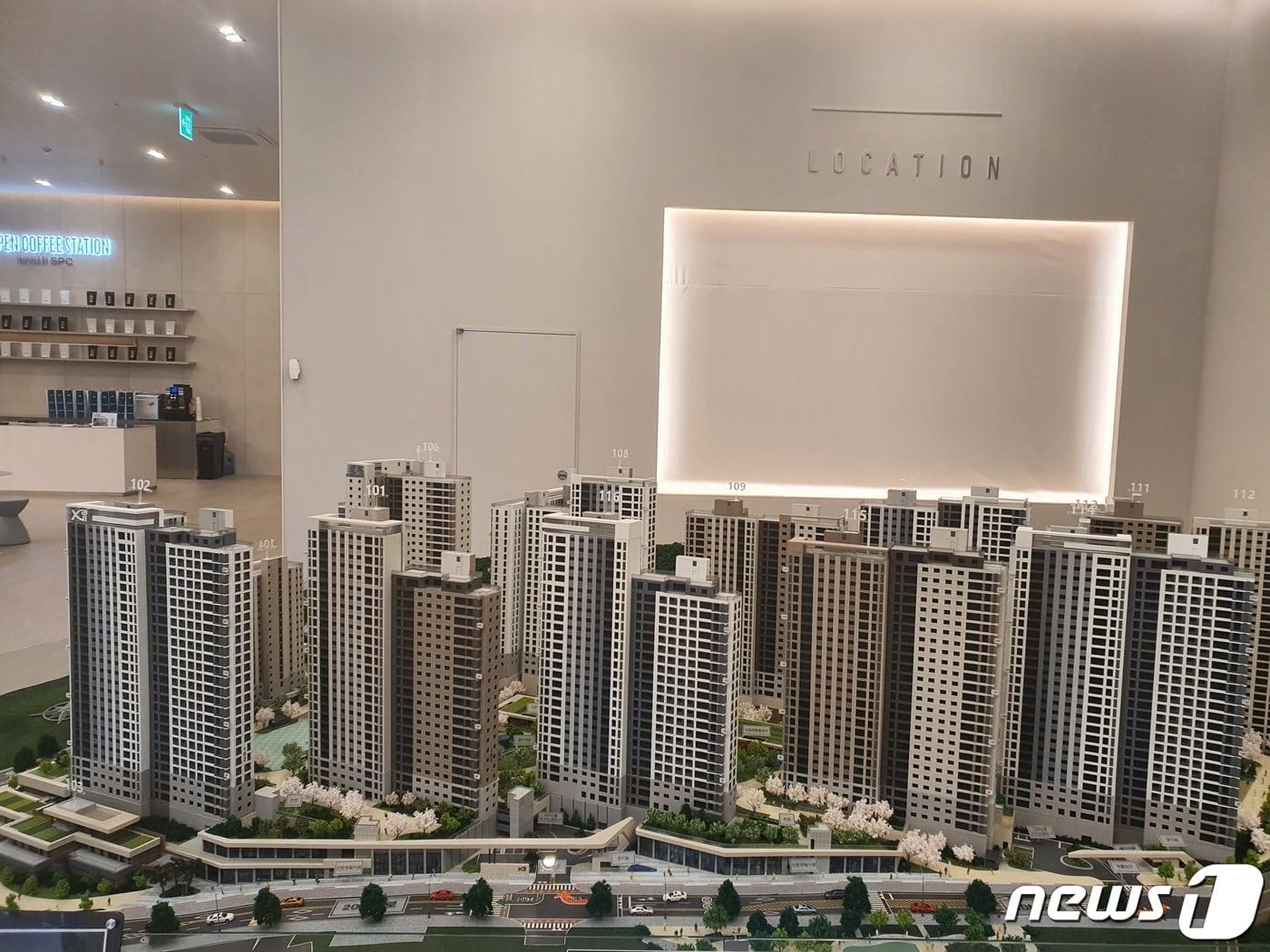 본문 이미지 -  음성자이 센트럴시티 견본주택ⓒ 뉴스1