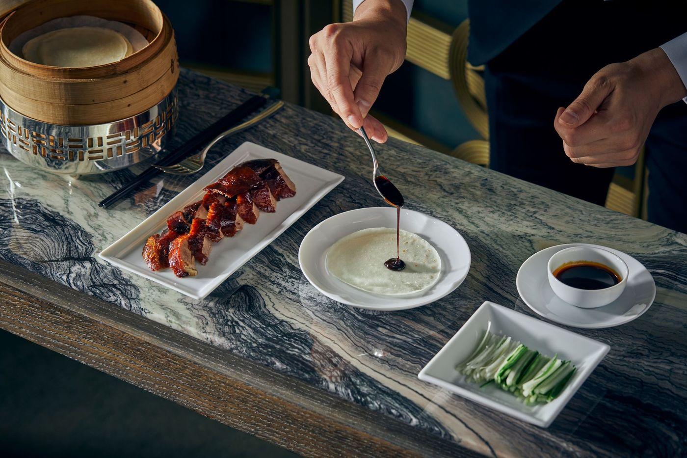 유유안의 베이징덕(포시즌스 호텔 서울 제공)