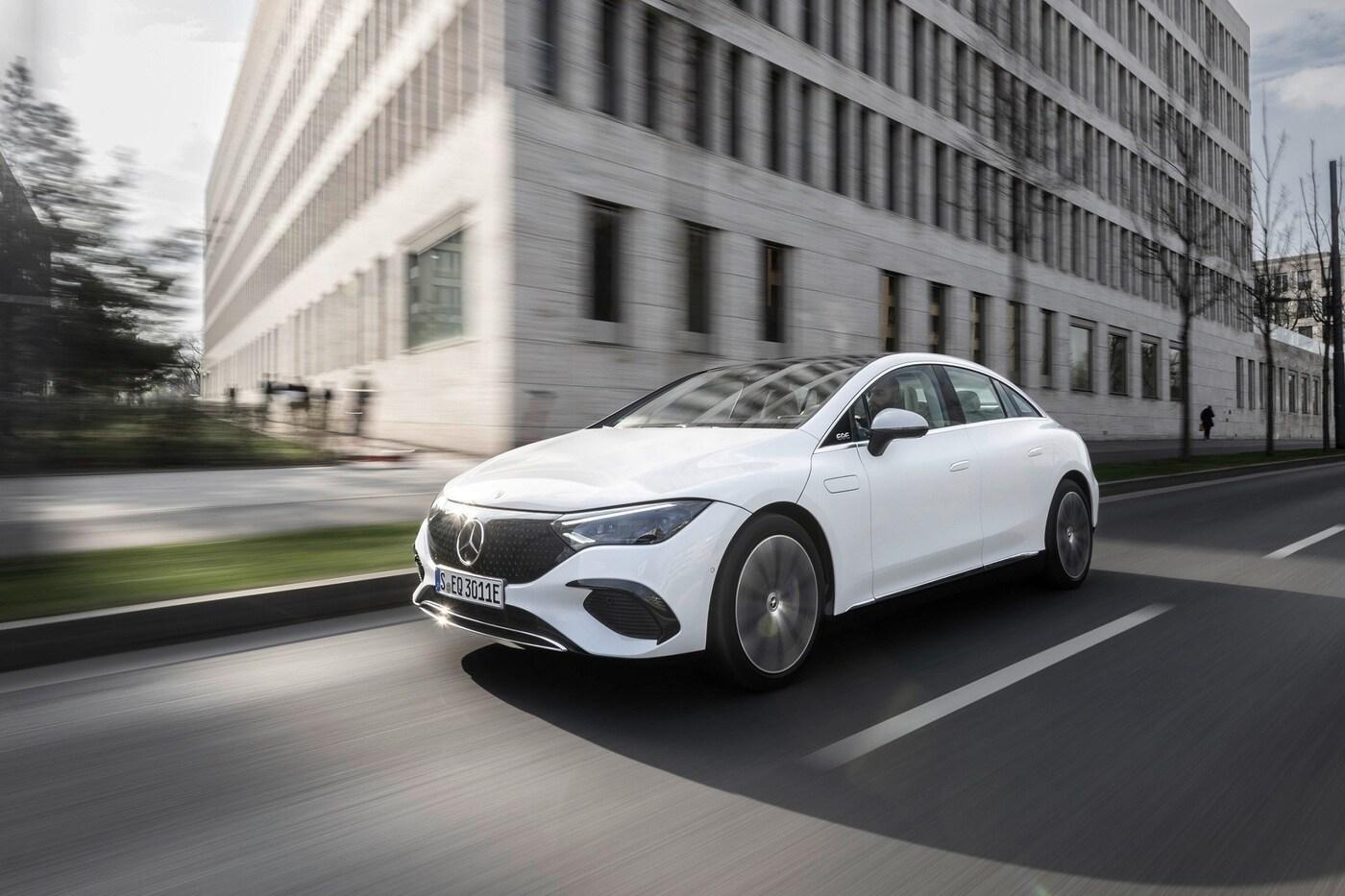 메르세데스-벤츠 전기 세단 더 뉴 EQE(메르세데스-벤츠 제공)