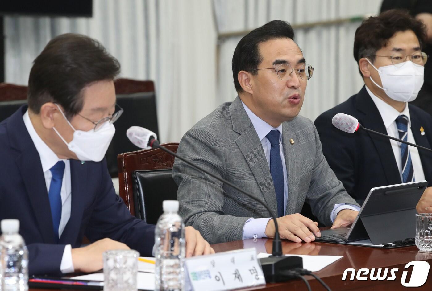 본문 이미지 - 박홍근 더불어민주당 원내대표. /뉴스1 ⓒ News1 오현지 기자