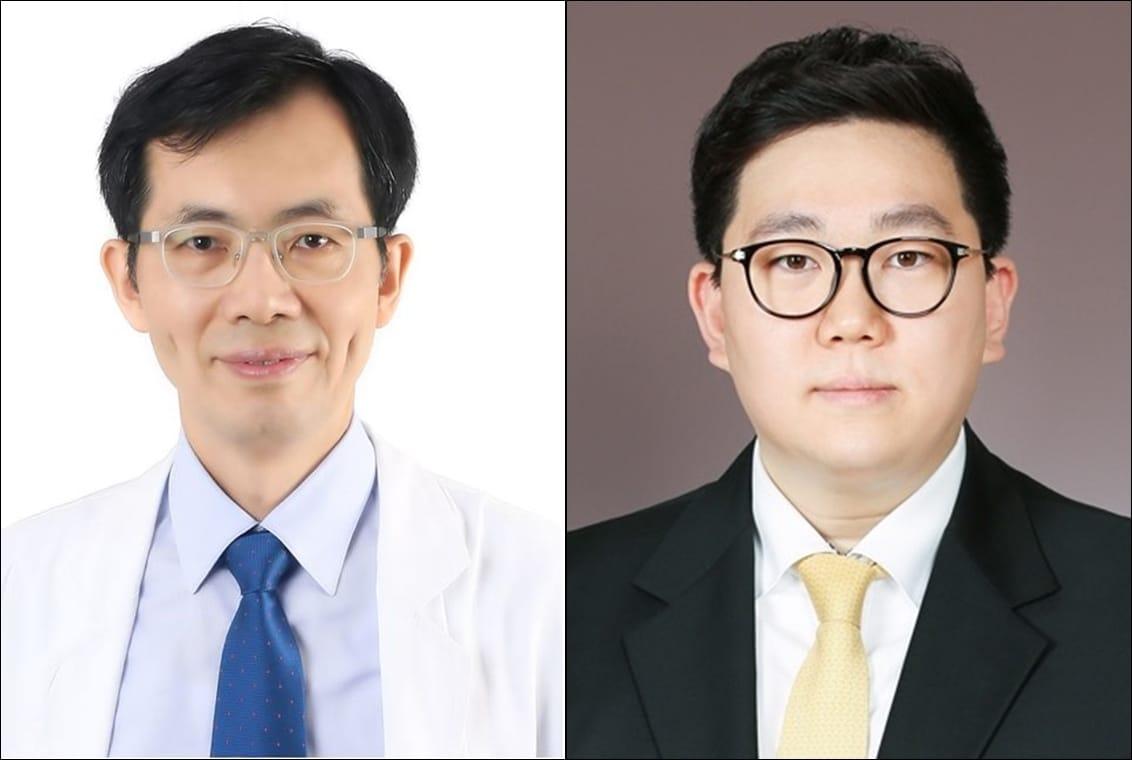 본문 이미지 - 경희대병원 가정의학과 원장원 교수&#40;왼쪽&#41;와 정재훈 3년차 전공의. &#40;경희대병원 제공&#41;