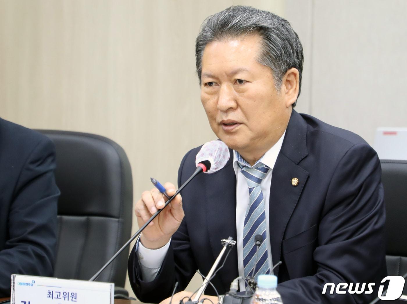 본문 이미지 - 정청래 더불어민주당 최고위원. 2022.9.30/뉴스1 ⓒ News1 이수민 기자