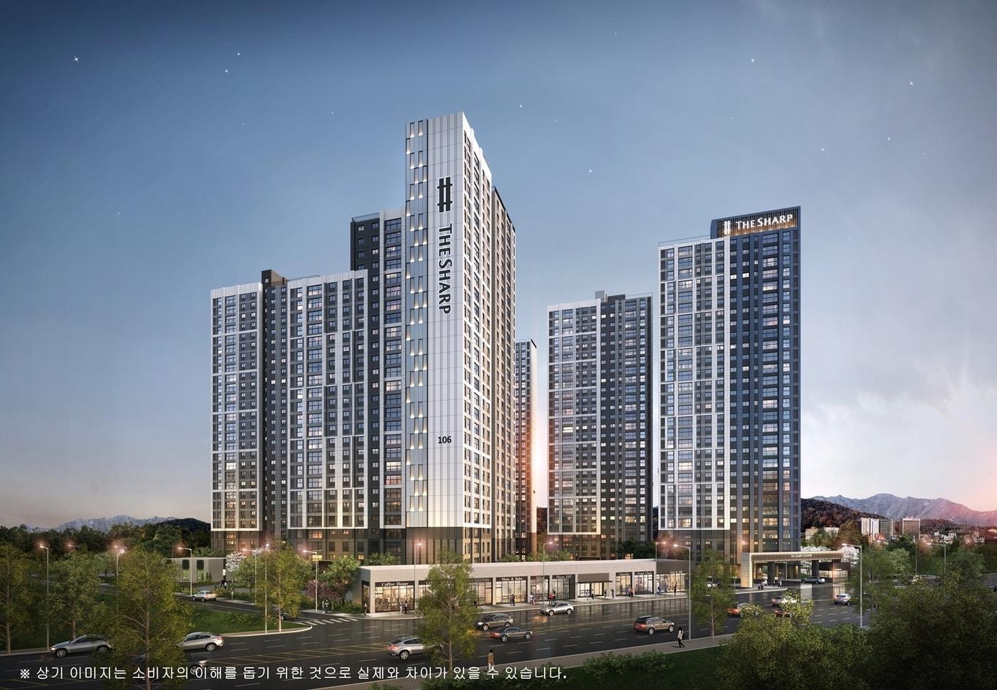 더샵 군산프리미엘 투시도