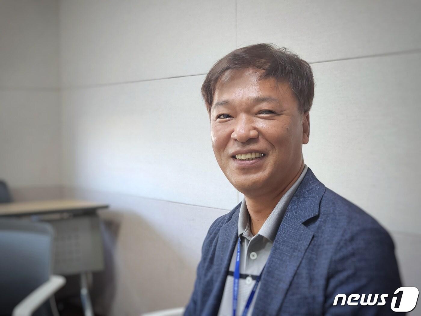 본문 이미지 - 지난달 27일 서울 강북구보건소에서 최광일 강북구보건소 주무관이 뉴스1과 인터뷰를 하고 있다. 2022.9.27/뉴스1 ⓒ 뉴스1 윤다정 기자