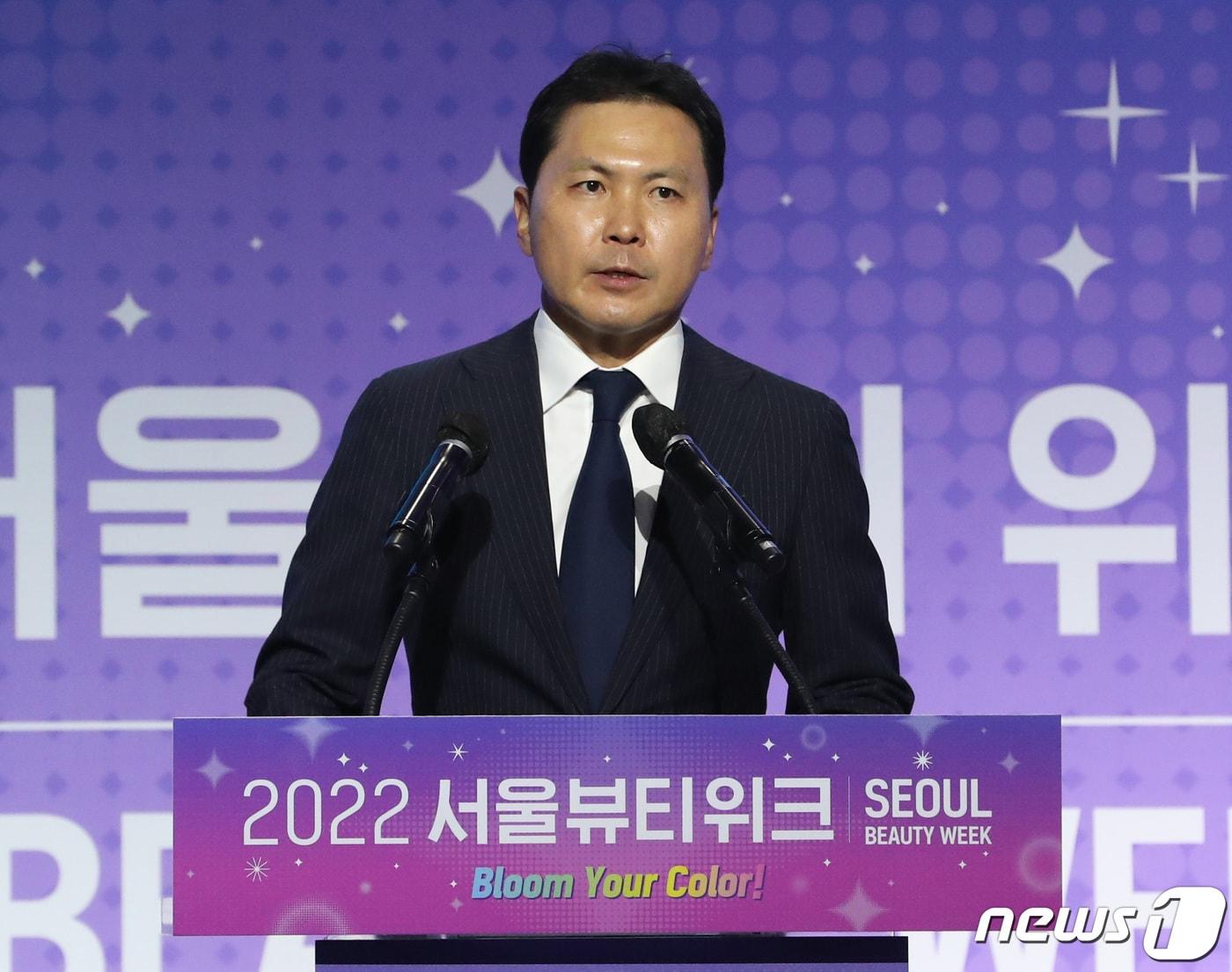 본문 이미지 - 윤상현 콜마홀딩스 부회장 2022.9.30/뉴스1 ⓒ News1 이성철 기자