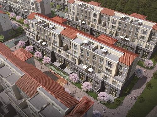 본문 이미지 - 속초 헤리엇 더228 동별 조감도. (에이치엔아이엔씨 제공)