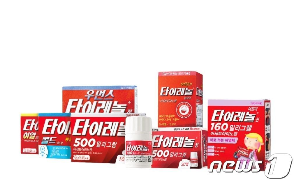 본문 이미지 - 타이레놀 패밀리 제품군