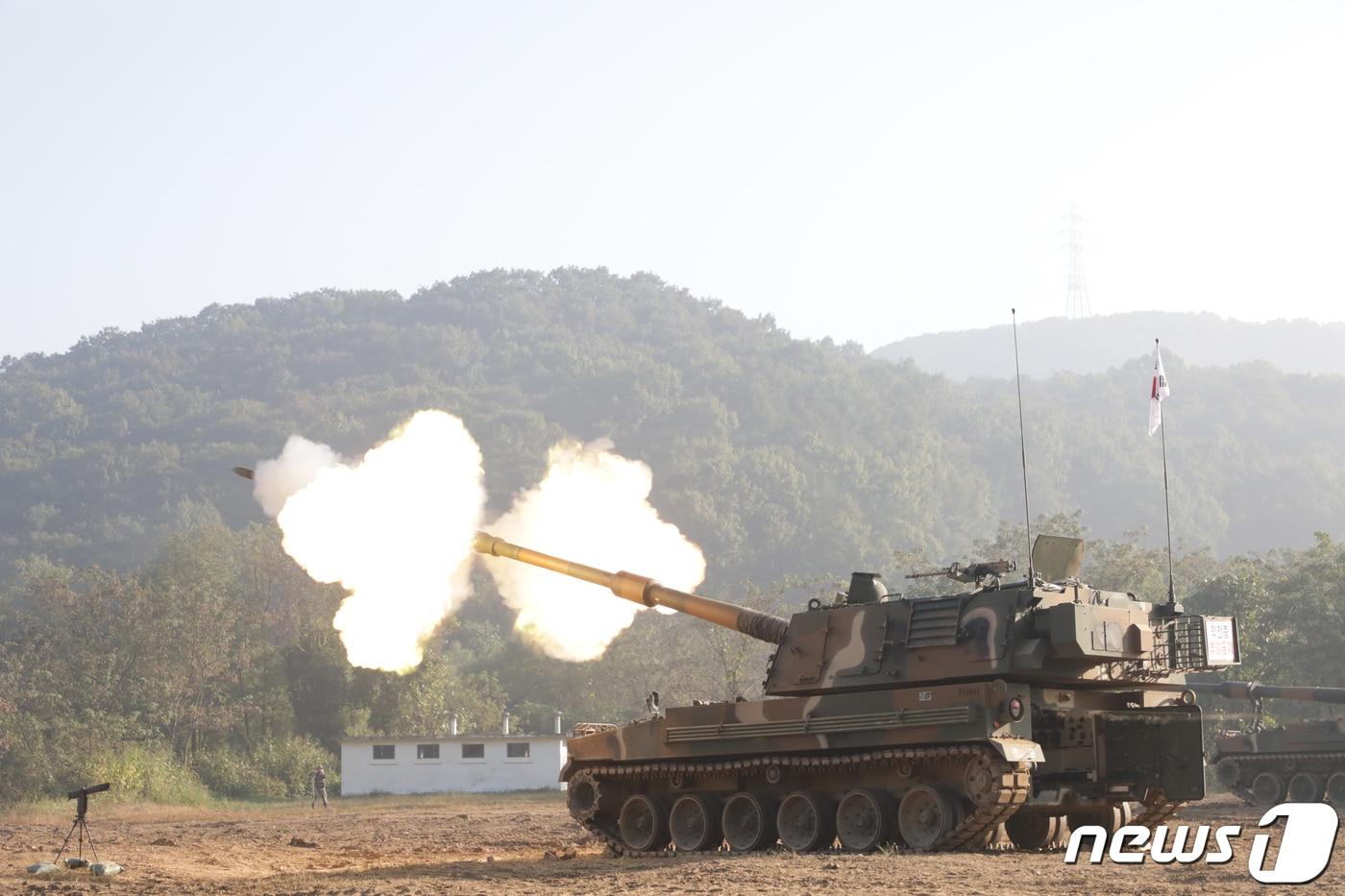 K-9 자주포<자료사진> (육군 제공) 2022.9.30/뉴스1