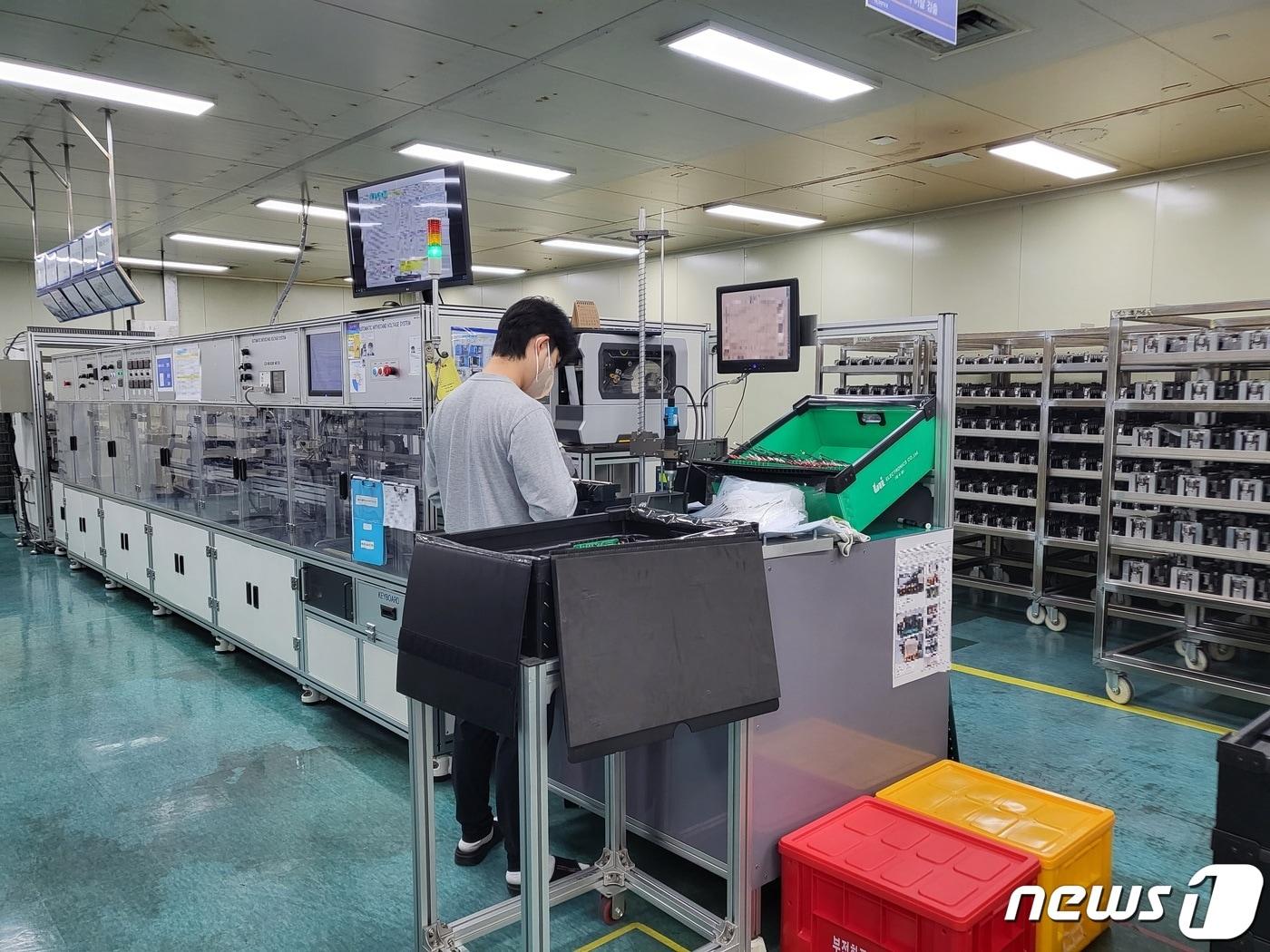 본문 이미지 - 뉴인텍 아산 공장 전경