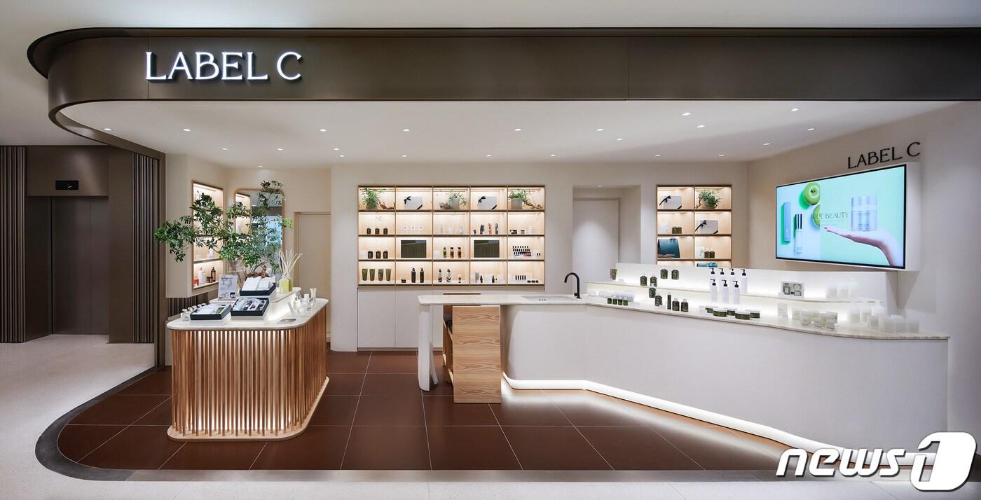 레이블씨 롯데백화점 본점 매장 모습.(삼성물산제공)