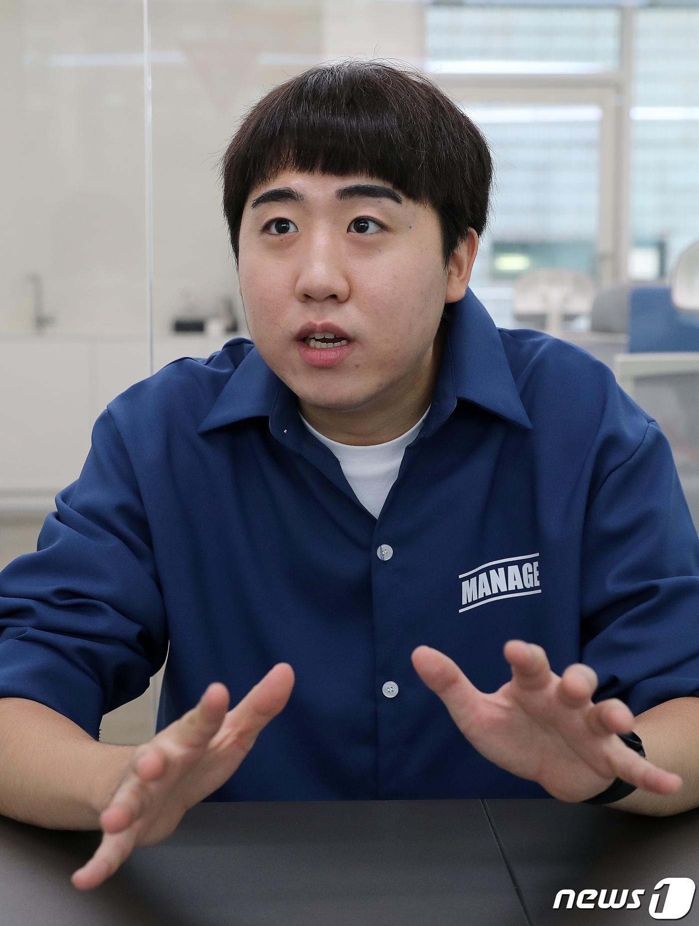 본문 이미지 - 코미디언 이재율 / 뉴스1 ⓒ News1 김진환 기자