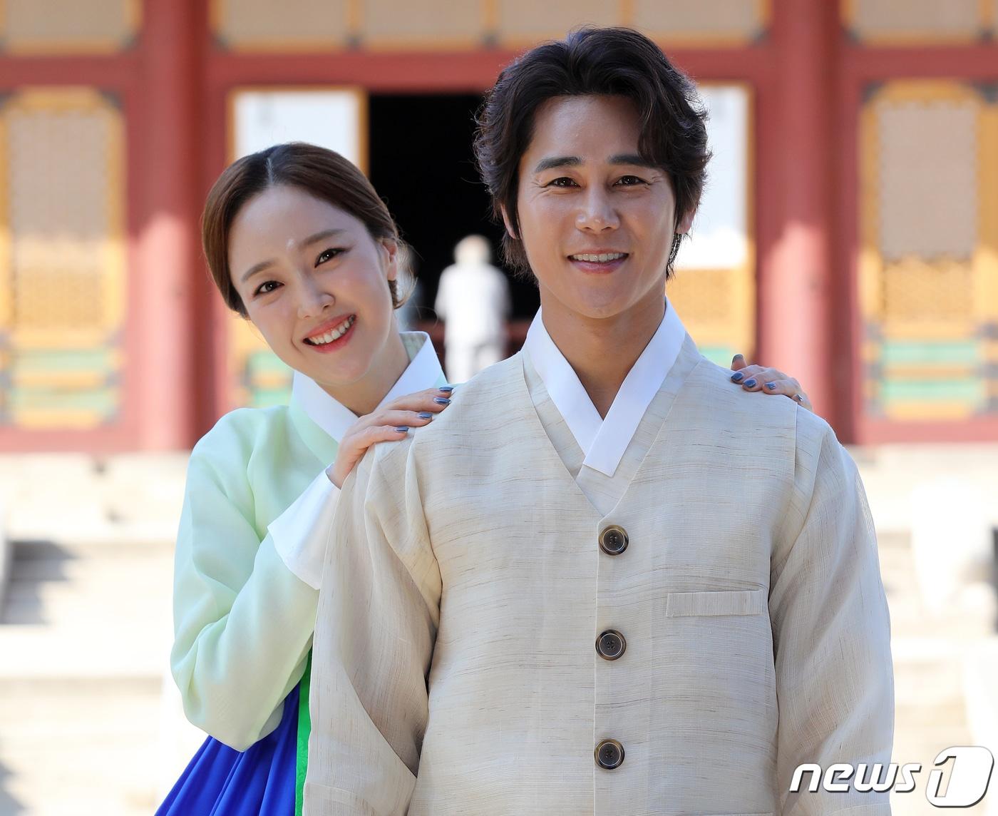 본문 이미지 - 배우 정태우·장인희 부부 ⓒ News1 김진환 기자