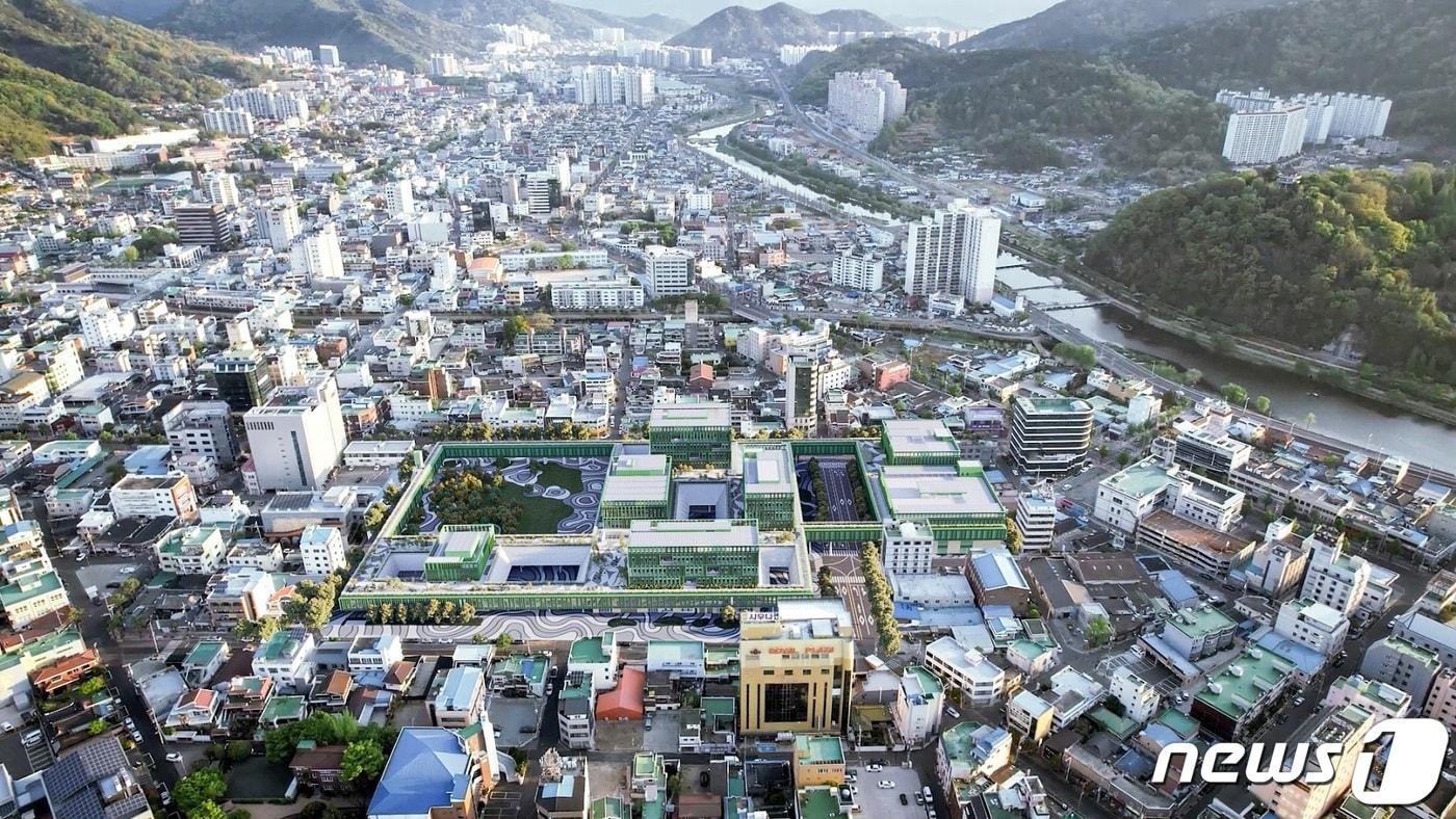 전남 순천시청 신청사 조감도.(순천시 제공. 재판매 및 DB 금지)