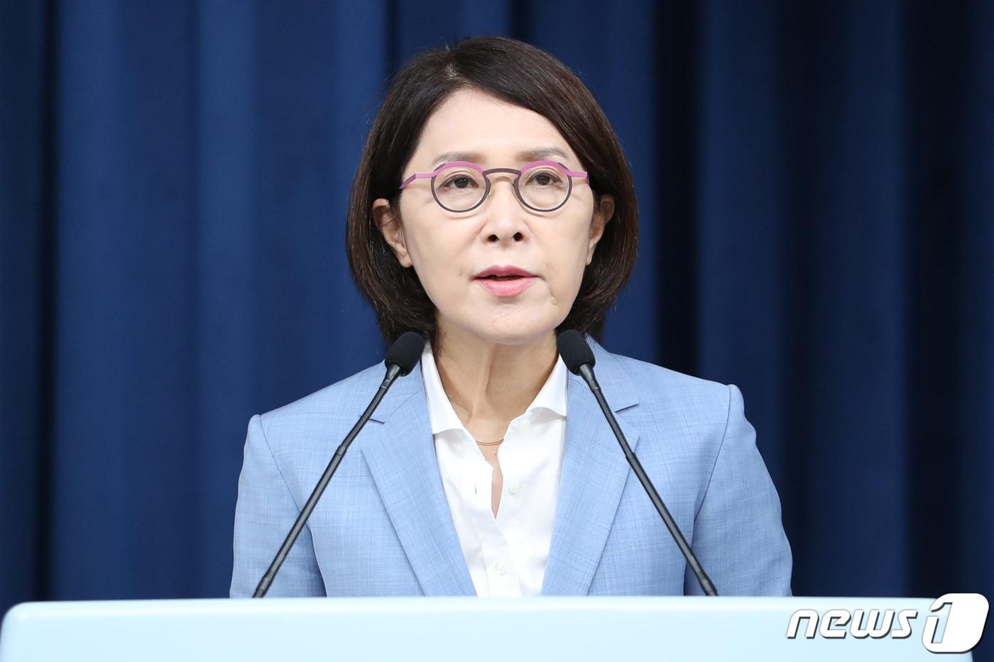 본문 이미지 - 강인선 외교부 2차관./뉴스1 ⓒ News1 안은나 기자
