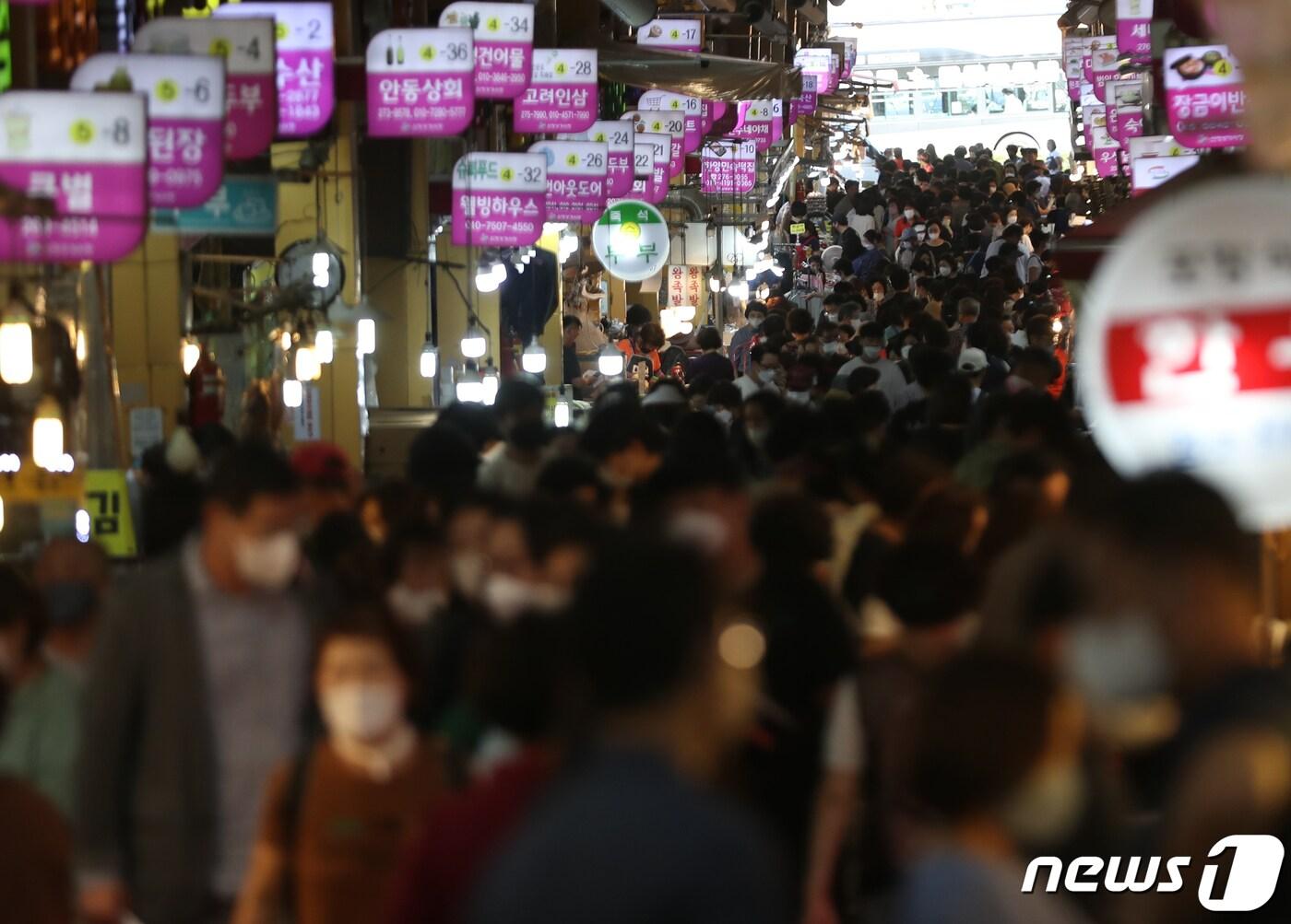 본문 이미지 - 울산 남구 신정시장. /뉴스1 DB ⓒ News1 윤일지 기자