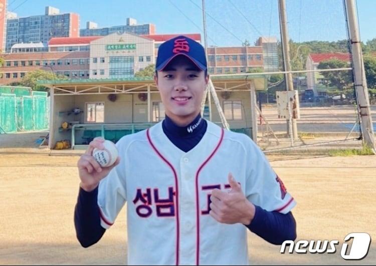 본문 이미지 - 성남고 공도혁(17). (KT 위즈 제공)