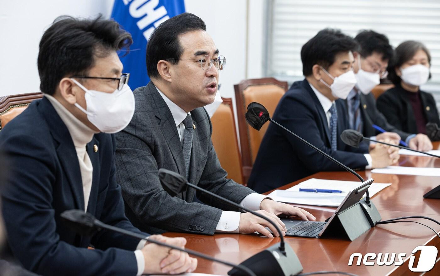 박홍근 더불어민주당 원내대표./뉴스1 ⓒ News1 유승관 기자