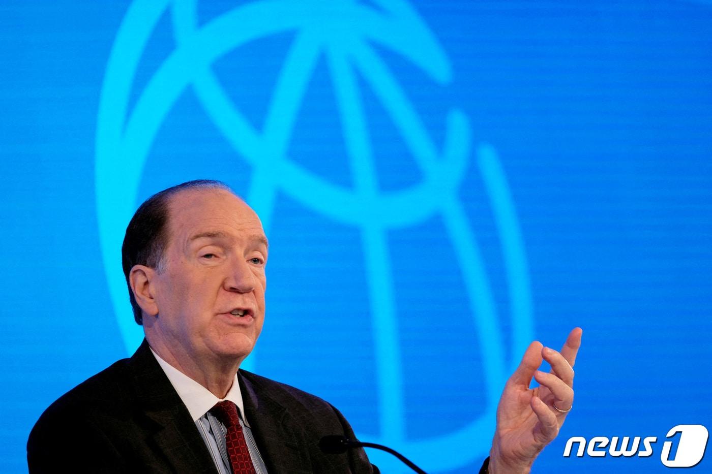 데이비드 말패스 세계은행(WB) 총재. 2022.10.13. ⓒ 로이터=뉴스1 ⓒ News1 정윤영 기자