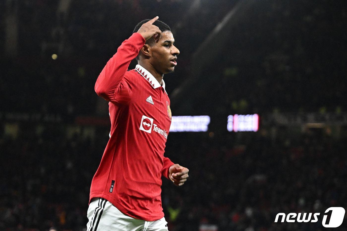 맨유 공격수 마커스 래시포드 ⓒ AFP=뉴스1