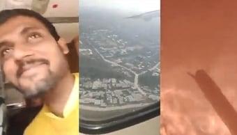 본문 이미지 - 16일(현지시간) 네팔 사고 항공기에서 찍은 것으로 추정되는 영상이 발견돼 안타까움을 사고 있다. 페이스북 캡쳐