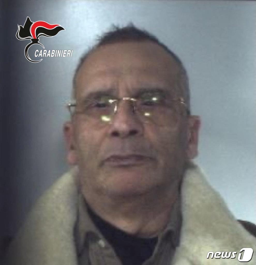 본문 이미지 - 30년만에 검거된 마테오 메시나 데나로&#40;60&#41; 이탈리아 시칠리아 마피아 코사노스트라 조직 두목 2023.01.16 ⓒ 로이터=뉴스1 ⓒ News1 정윤미 기자