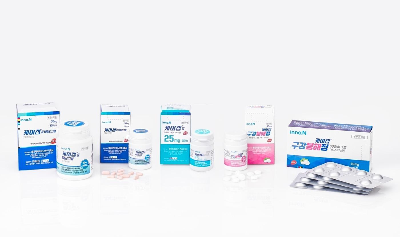  HK이노엔 케이캡정, 케이캡구강붕해정(HK이노엔 제공) 