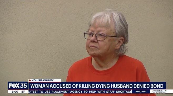 본문 이미지 - 시한부 남편을 살해한 혐의로 기소된 엘런 길런드(76). (미국 폭스뉴스 갈무리)