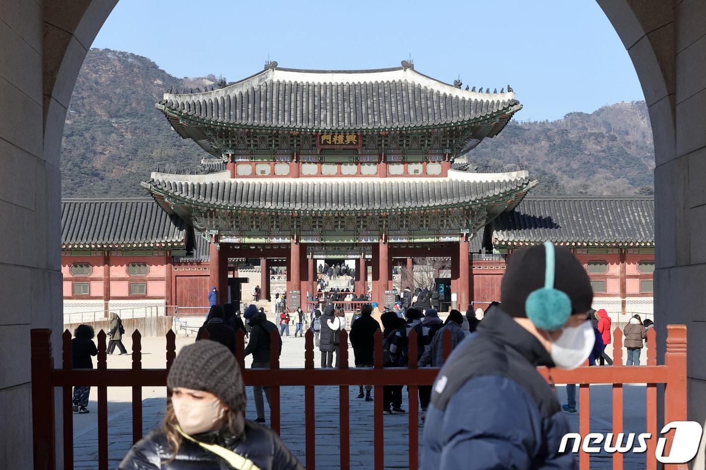 본문 이미지 - 서울 종로구 경복궁. (뉴스1 DB)  2023.1.24/뉴스1 ⓒ News1 조태형 기자